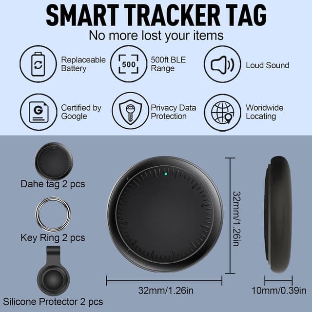 Detalle 2 de LocLynx Air Tracker Tag Android bluetooth