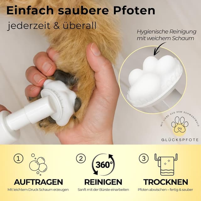 Thumbnail 3 de GLÜCKSPFOTE Pfotenreiniger 200ml