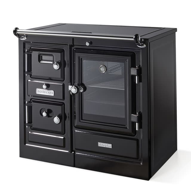 Detalle de Hergom Saja 7/90 Vitro Cromo cocina 8 kW