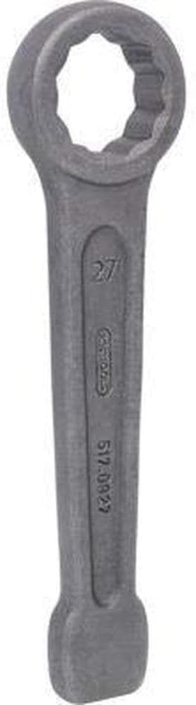 Detalle 2 de KS Tools 517.0927 – Clé à œil à frapper 27 mm en chrome-molybdène, tête brunie