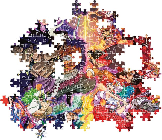 Detalle de Clementoni One Piece Puzzle 1000 Teile (39922) mit Poster – 70 x 50 cm, Legespiel für Fans ab 9 Jahren