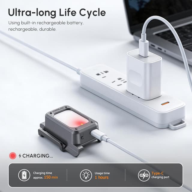 Detalle de STARTRC Neo 2 : train d’atterrissage éclairé pour DJI Neo 2 (augmentation de hauteur)