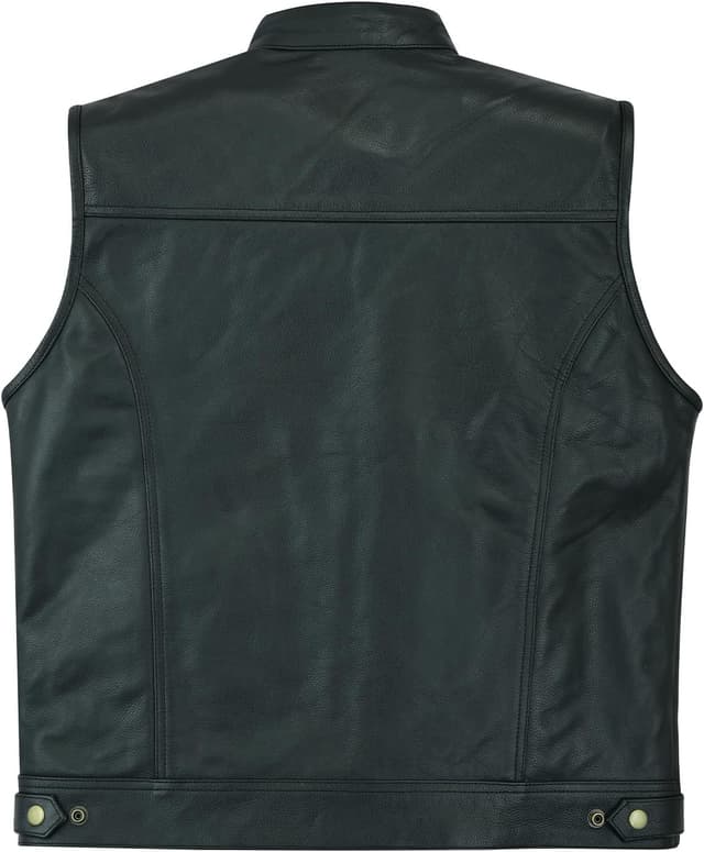 Thumbnail 6 de Leatherick Chaleco de cuero para moto