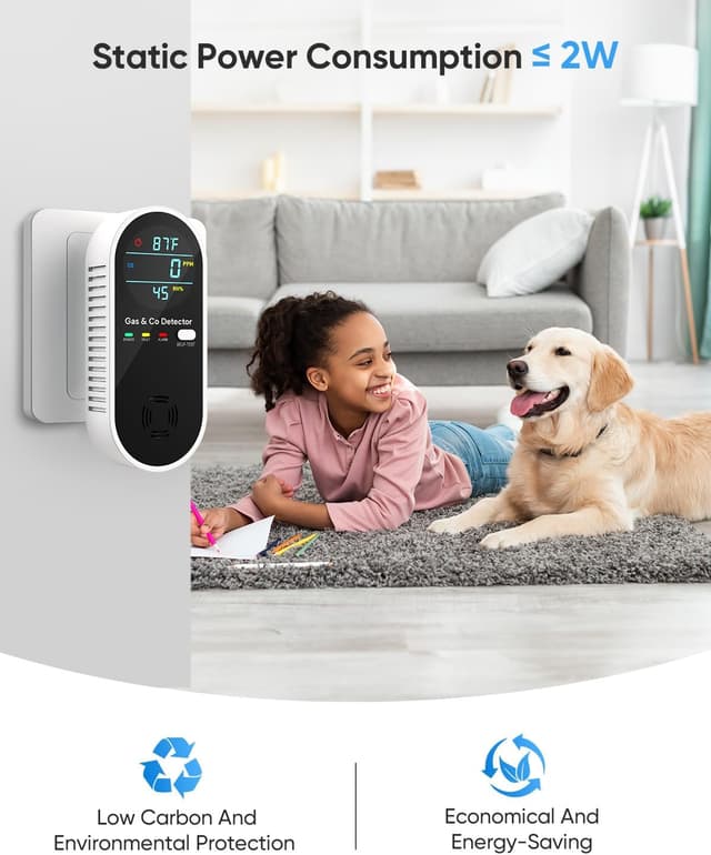 Thumbnail 2 de Carbon Monoxide & Gas Detector 4-in-1