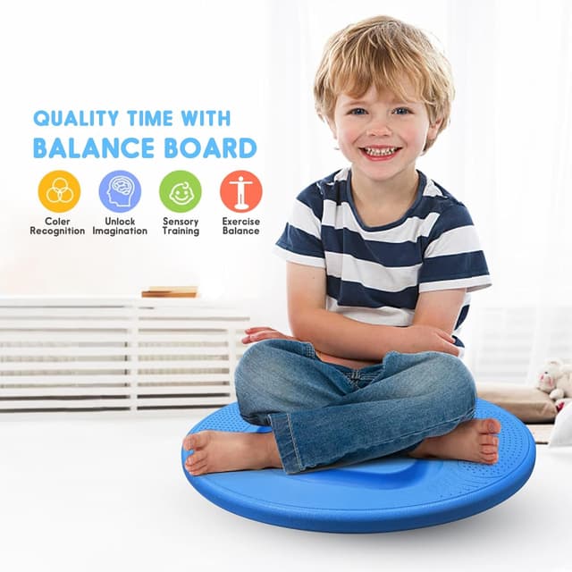 Thumbnail 1 de Kids Maze Balance Board Wobble Trainer for Kids 🛹