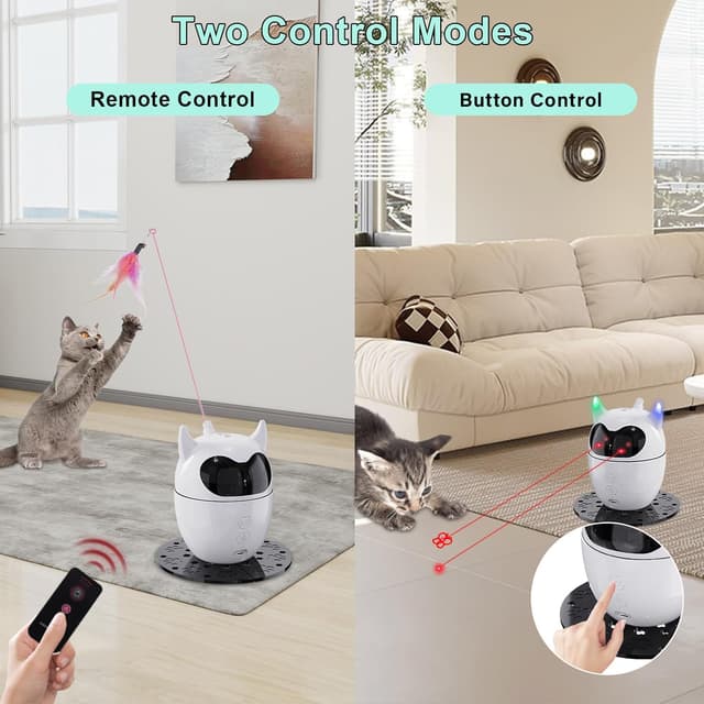 Thumbnail 2 de TBTeek Cat Toy 2in1 Rechargeable