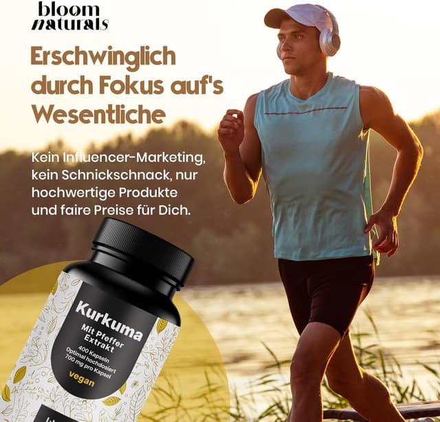 Detalle 1 de Kurkuma Kapseln mit 700 mg Curcumin