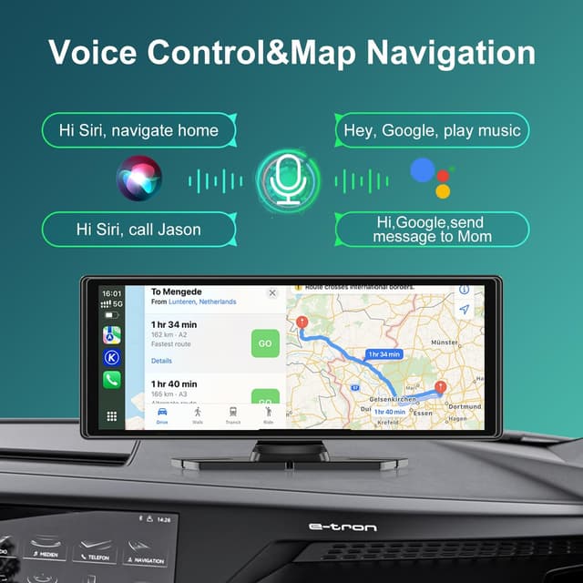 Thumbnail 4 de 10.26" Wireless Car Stereo with CarPlay