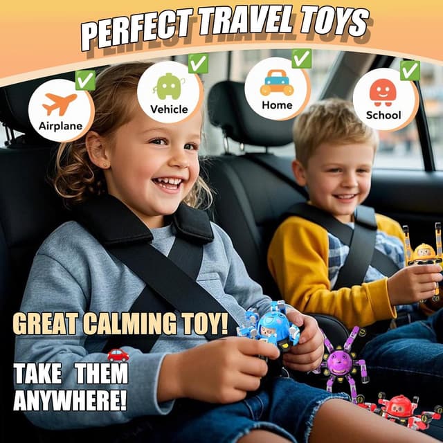 Detalle de Felly Fidget spinners 4 pièces anti-stress