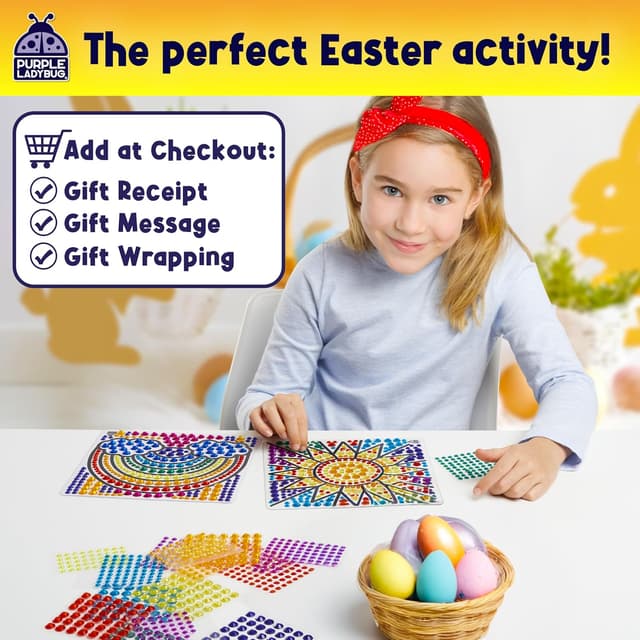 Detalle de Purple Ladybug SunGemmers DIY suncatcher kit