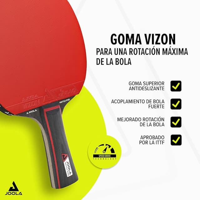 Detalle de JOOLA Set Duo Pro 2 — 6 piezas de ping pong 🏓