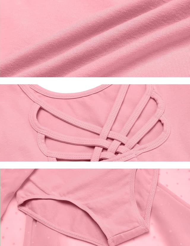 Detalle 2 de Arshiner Robe de ballet manches longues 2-10 ans