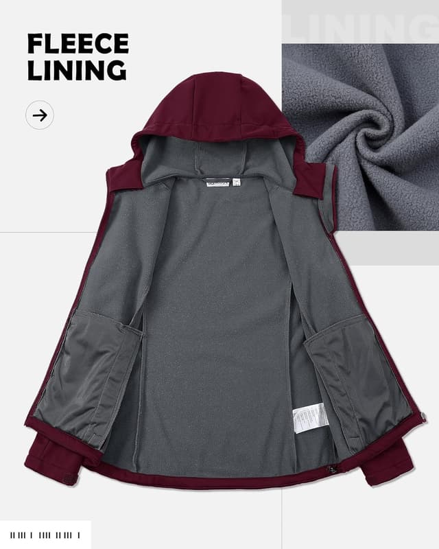 Detalle de 33,000ft Damen-Softshelljacke 8.000 mm wasserdicht