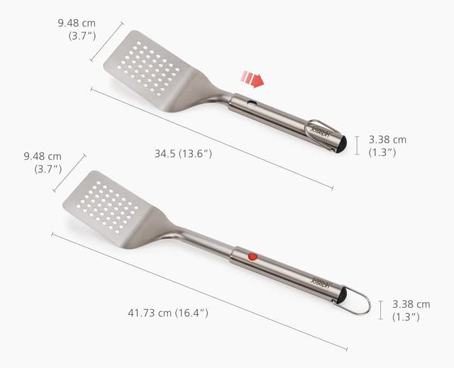 Thumbnail 4 de Joseph Joseph GrillOut Spatule BBQ, spatule rétractable
