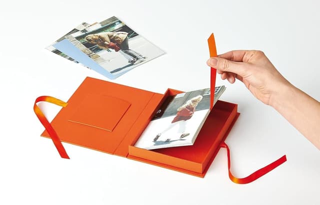 Detalle 2 de Walther Design Fun FB-112-R : boîtes de rangement design pour photos 10x15 cm