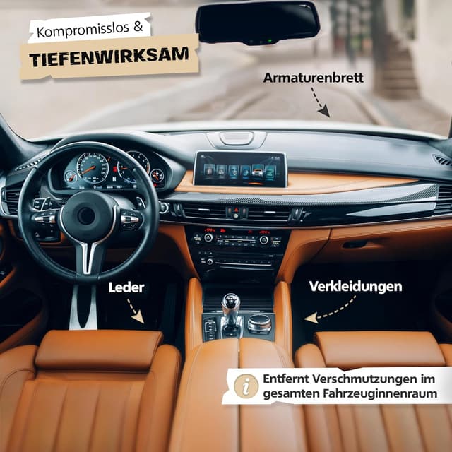 Detalle de SPRINGER RX5600 Cockpit-Reiniger (500 ml) – Innenraumreiniger antistatisch & staubabweisend, Made in Germany