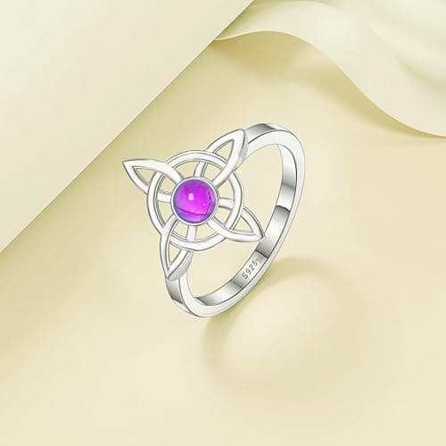 Detalle 1 de Only faith Nudo de bruja Amatista 6