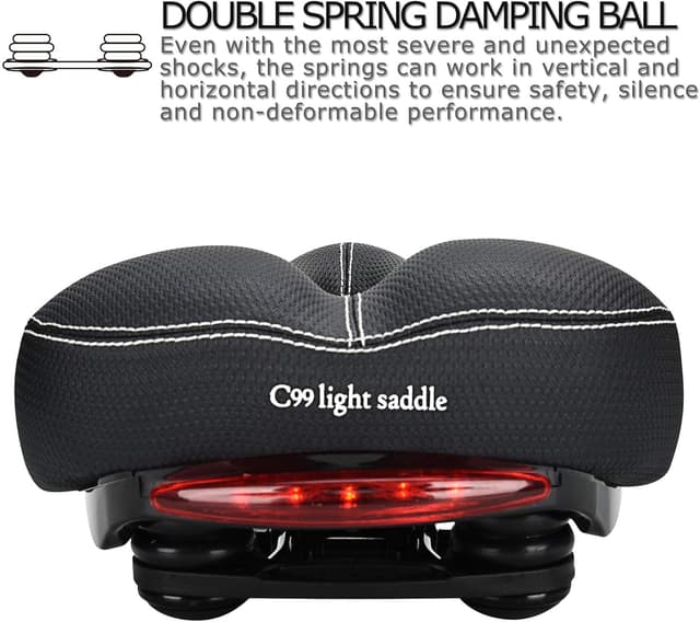 Detalle 2 de DAWAY C99 bike seat with memory foam