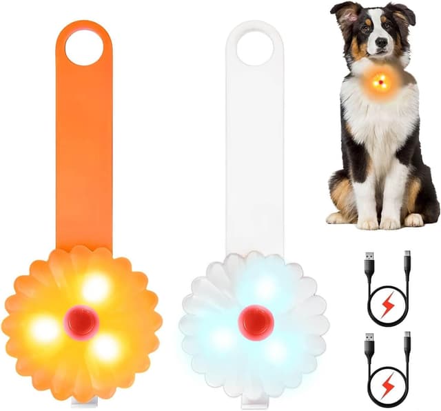 Detalle de AHJ Hundelicht 2 Stück USB‑C wiederaufladbar