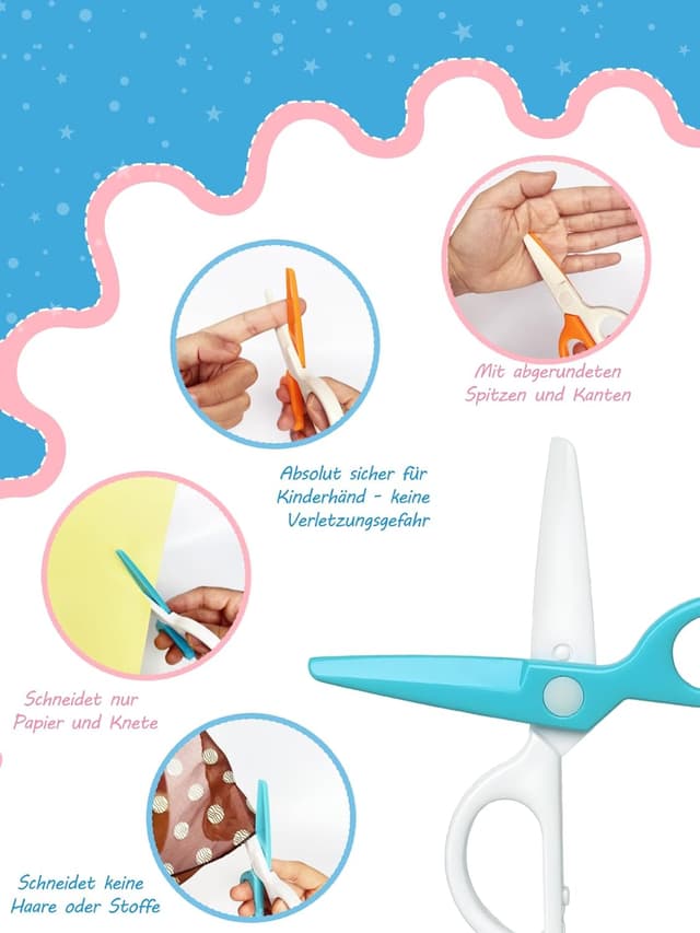 Detalle 2 de GutSache Kinderschere Set 48 Teile