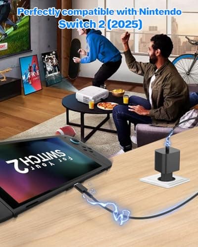 Thumbnail 1 de Cargador Switch 2 ⚡ Adaptador Rápido para N-Switch Dock