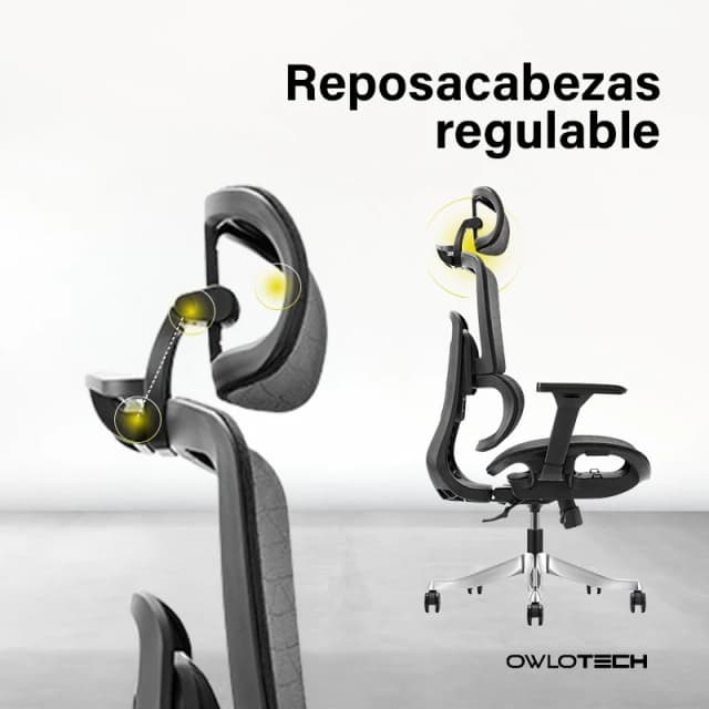 Thumbnail 2 de Owlotech Regal Silla Escritorio Ergonómica