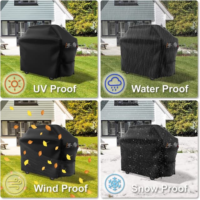 Detalle 2 de Funda para Barbacoa 145x61x117 cm 210D Oxford