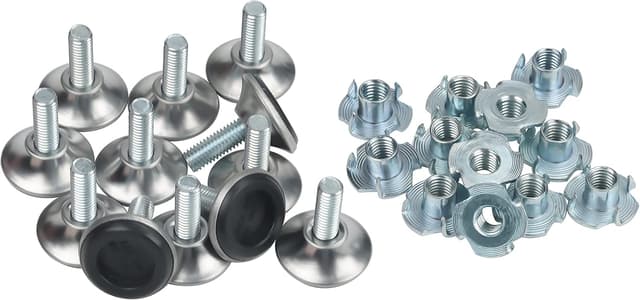 Thumbnail 4 de BELLE VOUS Möbelfüße verstellbare 12 Stück M8