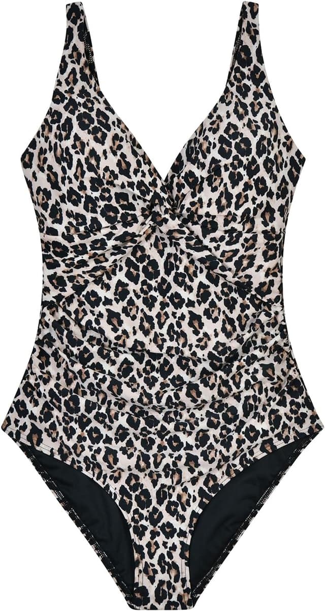 Detalle de Veranobreeze Push Up Badeanzug Plus Size V-Ausschnitt