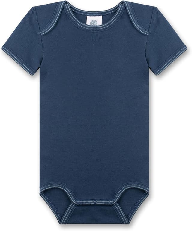 Thumbnail 2 de Sanetta Baby-Body Doppelpack kurzarm Blau Büffel