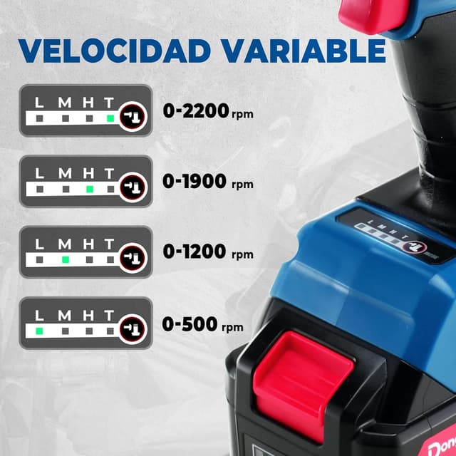 Thumbnail 4 de Dong Cheng Llave de impacto 20V 698 Nm