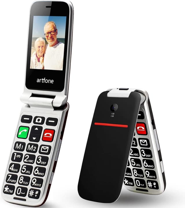 Imagen de artfone CF241 Senior Flip Mobile Phone 2.4 en OfertitasTOP