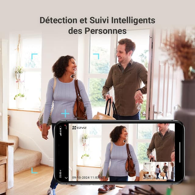 Detalle de EZVIZ CP1 Pro Caméra surveillance 2K intérieure