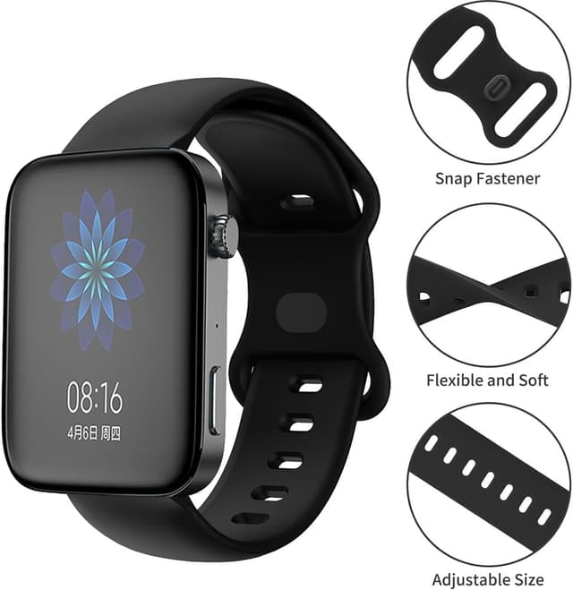 Thumbnail 4 de Garmin Vivomove 4S silicone 18mm watch band