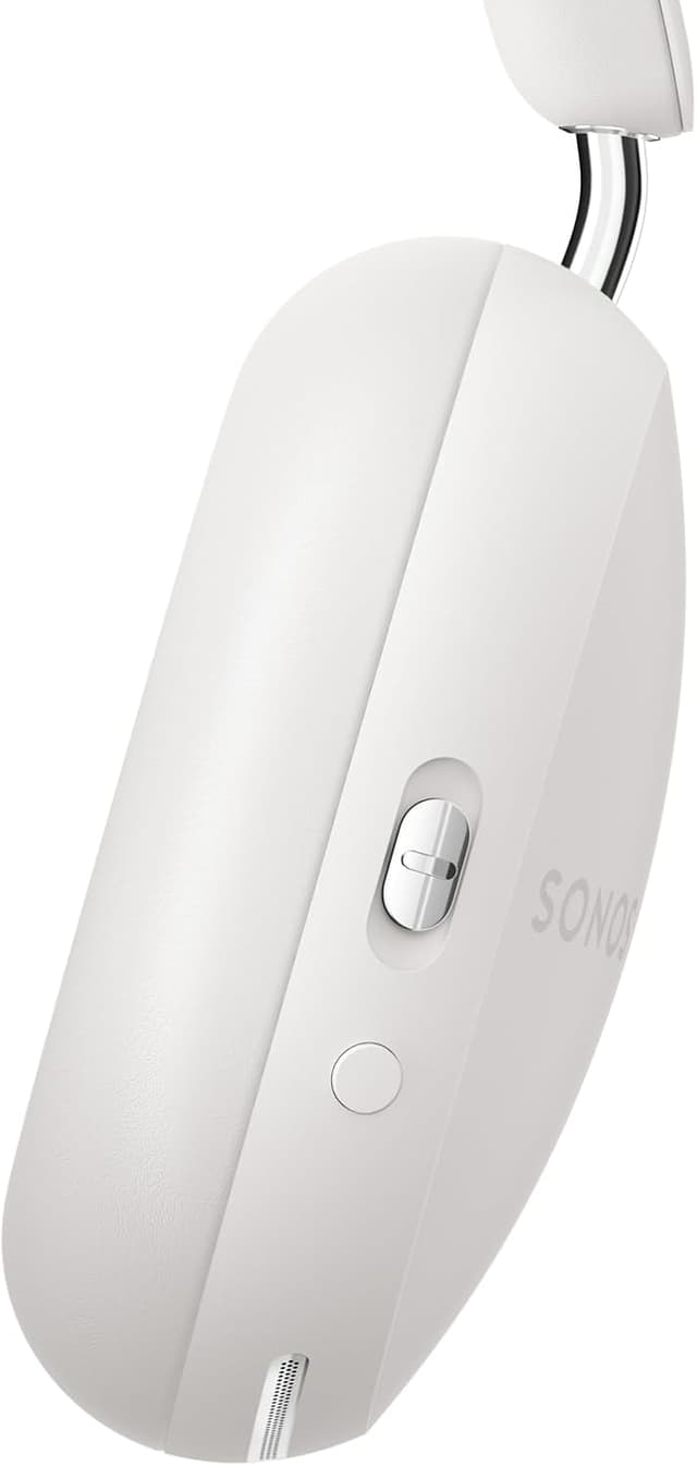 Detalle de Sonos Ace noise cancelling wireless Bluetooth headphones (White) with up to 30 hours battery life and spatial audio