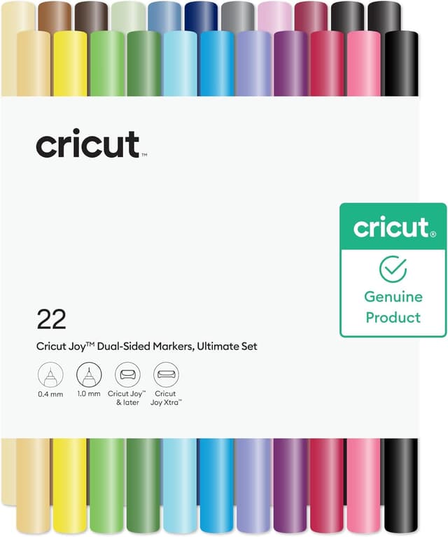 Imagen de Cricut Joy pennarelli a doppia punta, 22 pezzi en OfertitasTOP