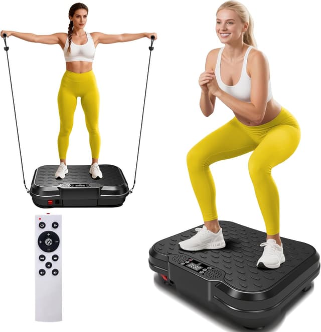 Detalle de NXSCI Vibration Plate Exercise Machine 450 lbs ๐