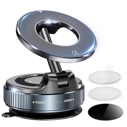 Imagen de MSXTTLY Vmag-S1 supporto magnetico auto per iPhone e Android en OfertitasTOP