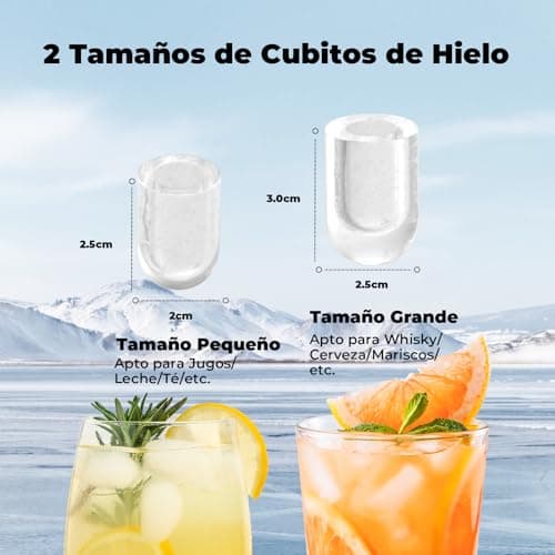 Detalle 1 de Acmeenjoy Máquinas para Hielo 12kg/24h