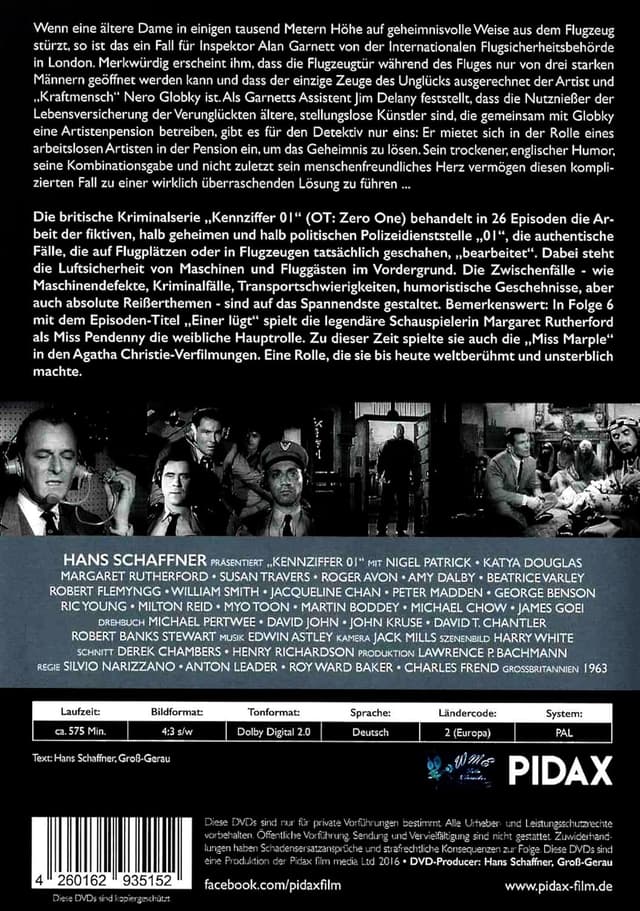 Detalle de WME Film Klassiker Kennziffer 01 Zero One