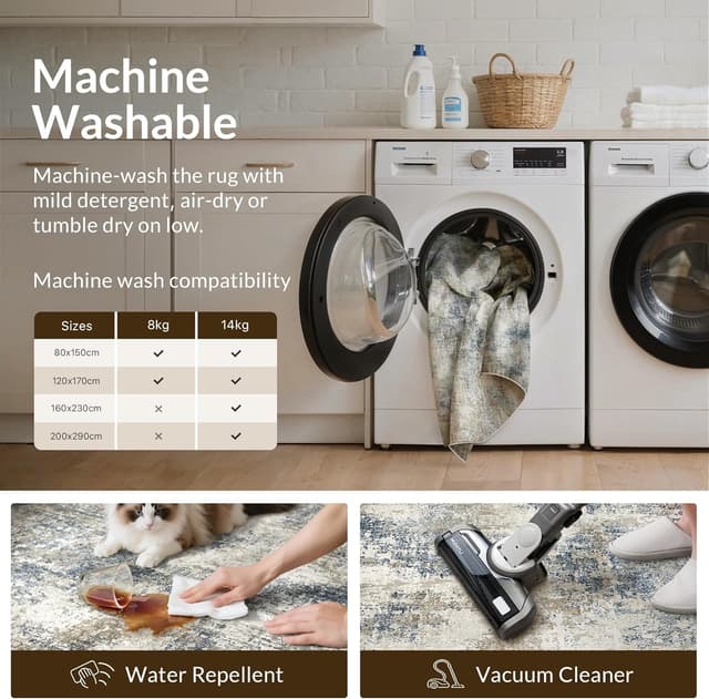 Thumbnail 4 de GENIMO tapis de salon 80 x 150 cm