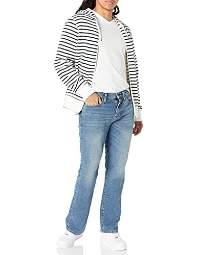 Thumbnail 3 de Amazon Essentials Vaqueros acampanados lavado claro 36W