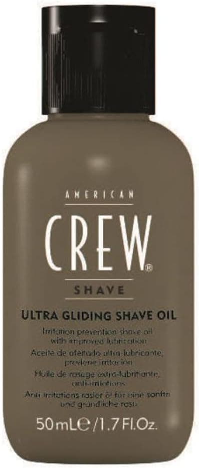 Detalle 2 de American Crew Ultra Gliding Shave Oil – olio pre-barba 50 ml per rasatura scorrevole