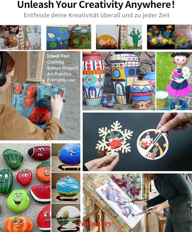 Thumbnail 6 de fantastory Acrylic Paint Set 24 x 60 ml