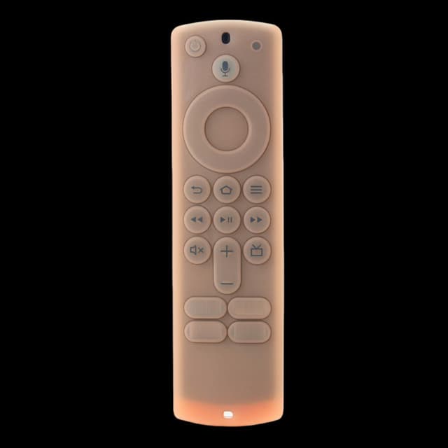 Detalle de Avtbeisty Silicone Case for Remote 3rd/4K/HD with Wrist Strap – Purple