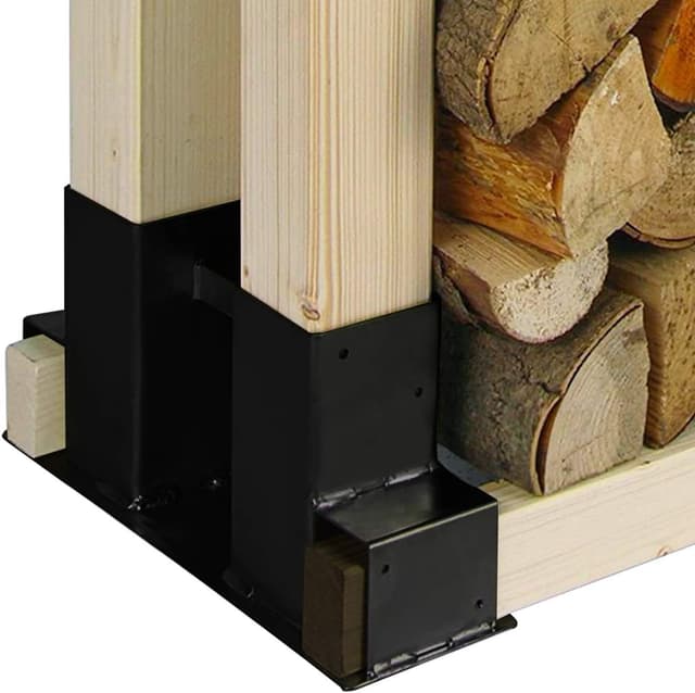 Detalle 1 de Randaco Holzstapelhilfe 4er Set für Brennholz