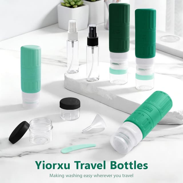 Thumbnail 5 de Yiorxu 18 Pack Travel Bottles for Toiletries