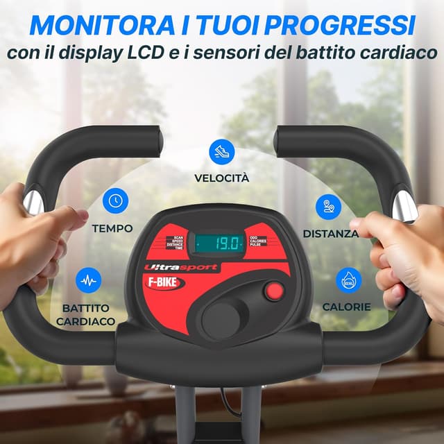 Thumbnail 5 de Ultrasport F-Bike cyclette 130 kg