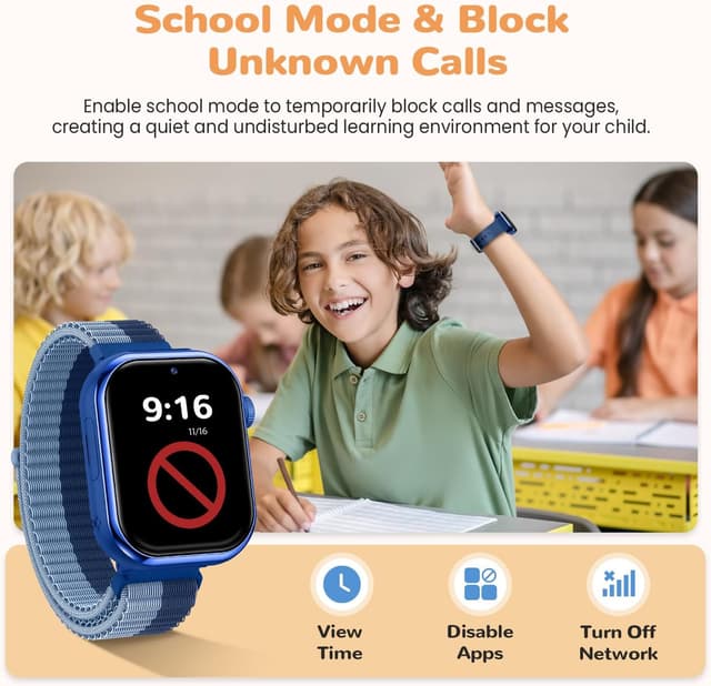 Thumbnail 5 de RUXINGX 4G Reloj Inteligente Niño 800 mAh