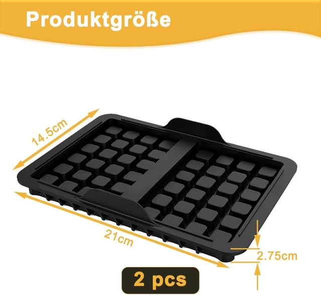 Thumbnail 1 de PASLFC Silikon Belgische Waffelform 21x14,5 cm